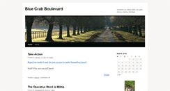 Desktop Screenshot of bluecrabboulevard.com