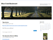 Tablet Screenshot of bluecrabboulevard.com